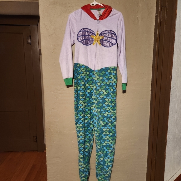 Disney The Little Mermaid Womens Onesie Size Small - Picture 1 of 6